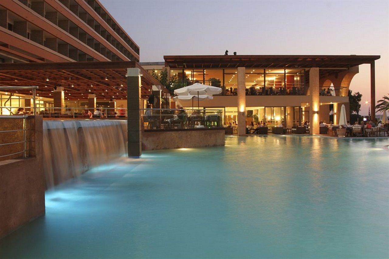 Oceanis Beach Hotel Ixia  Exteriör bild