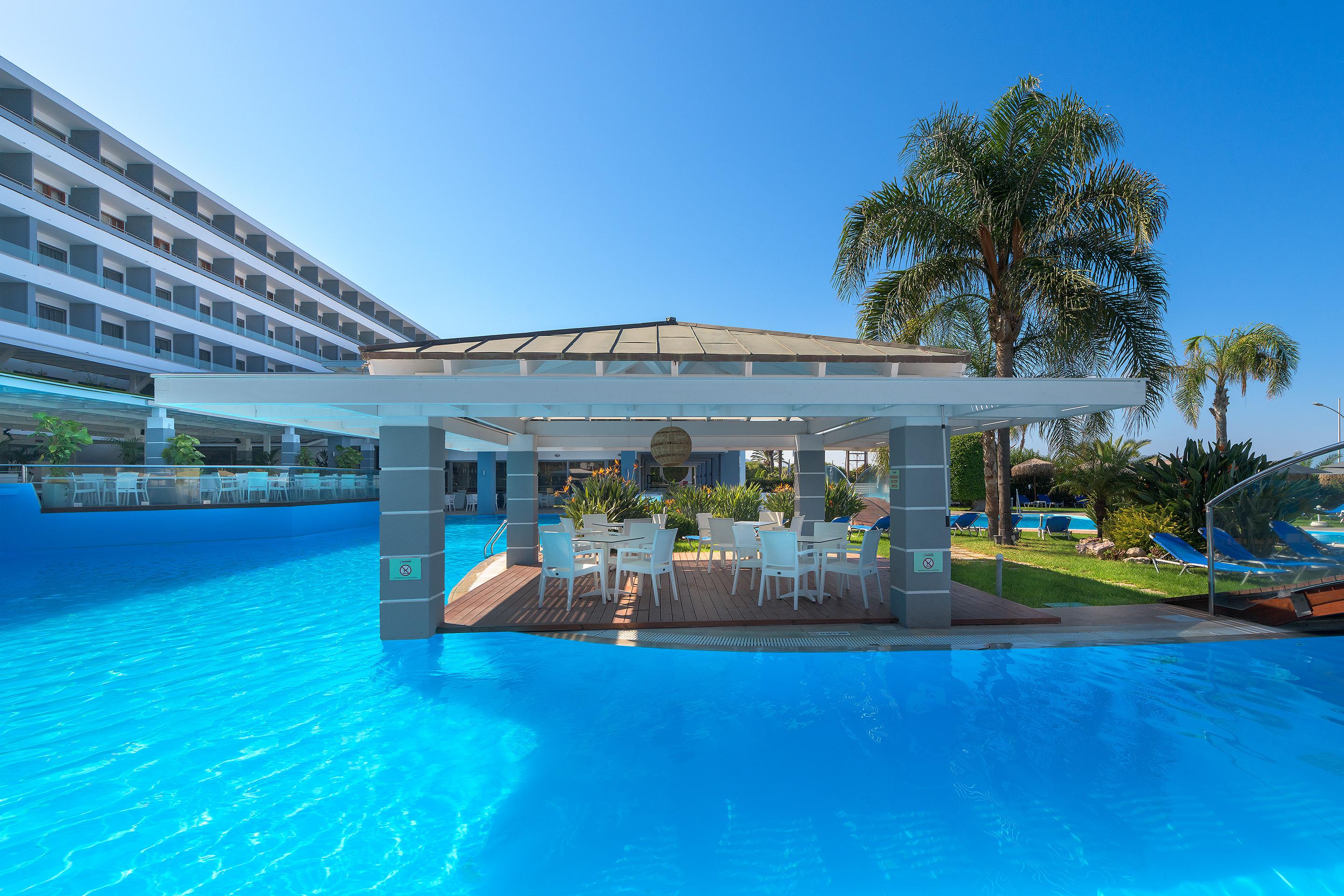Oceanis Beach Hotel Ixia  Exteriör bild