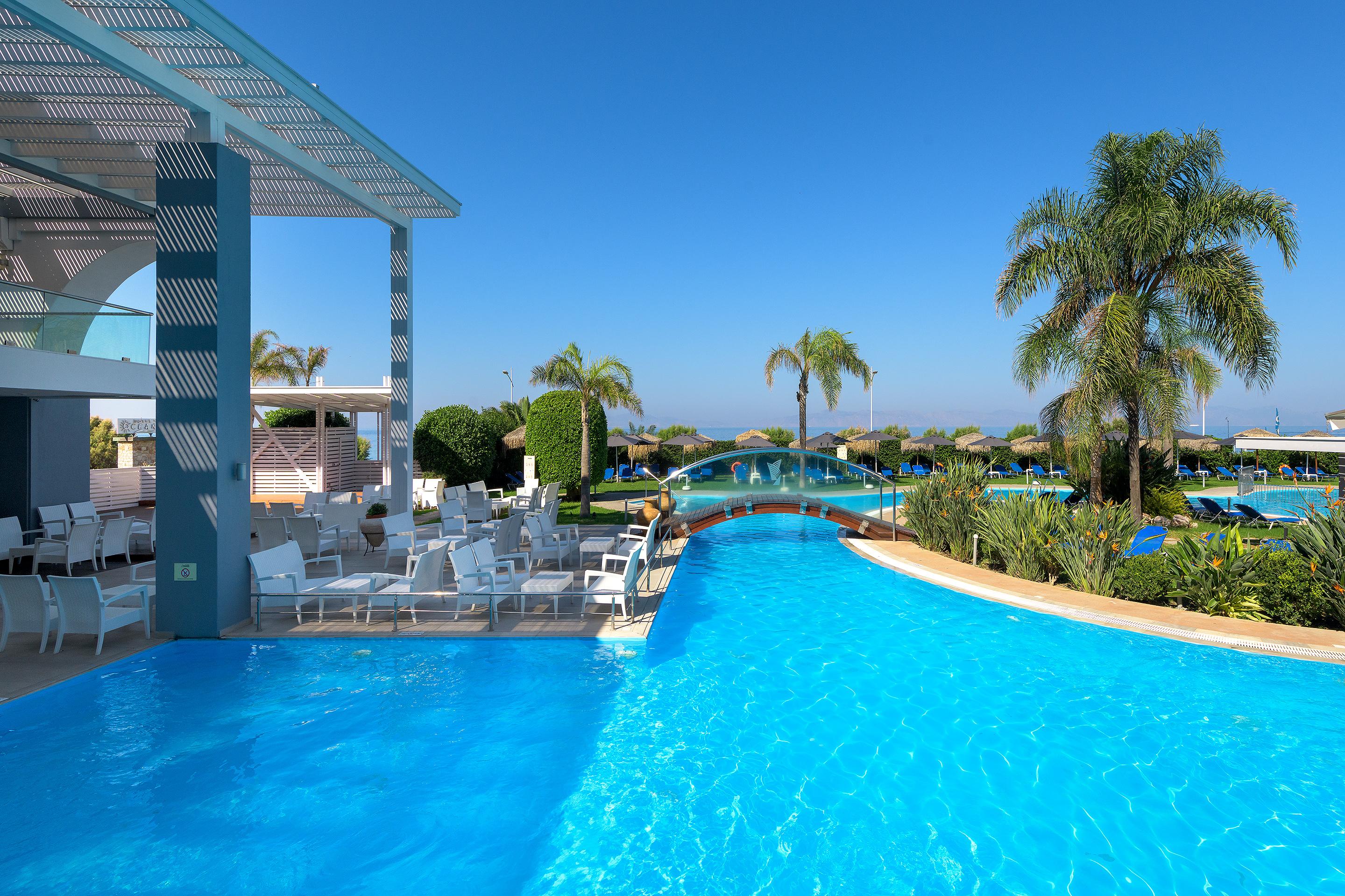Oceanis Beach Hotel Ixia  Exteriör bild