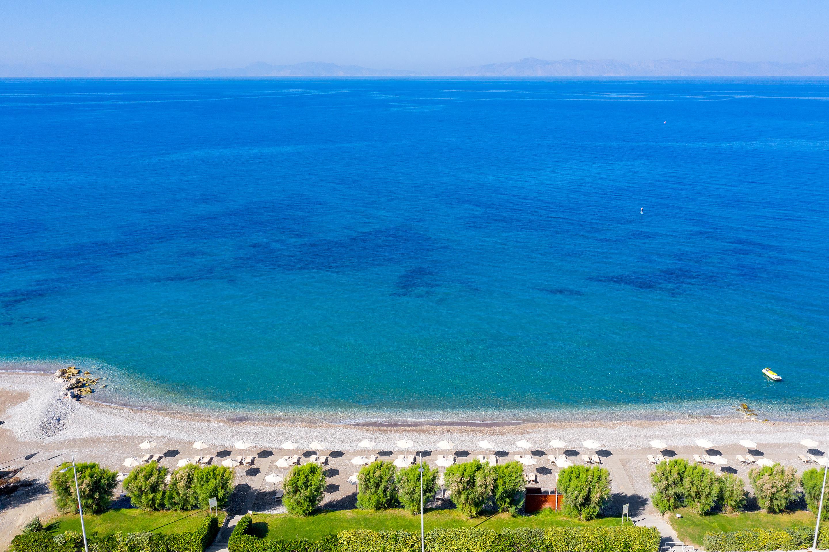 Oceanis Beach Hotel Ixia  Exteriör bild