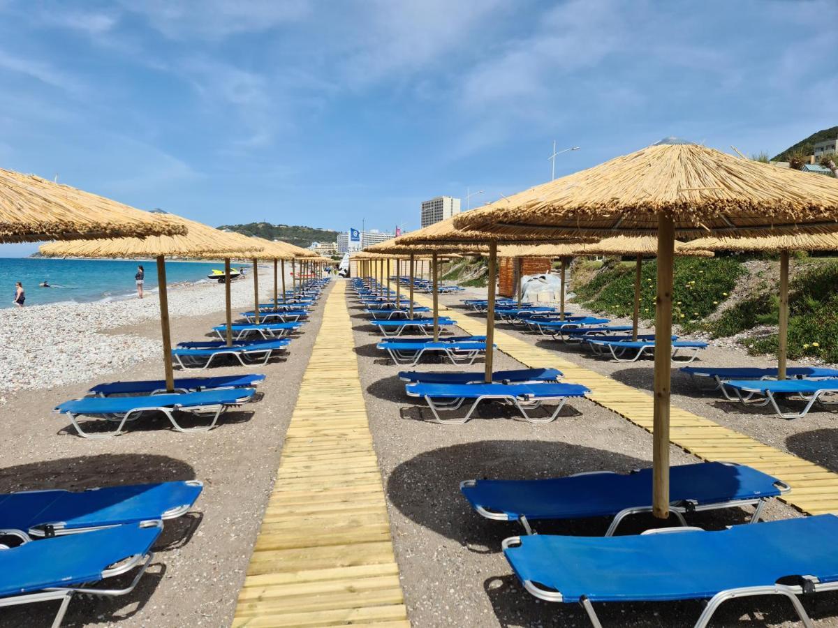 Oceanis Beach Hotel Ixia  Exteriör bild