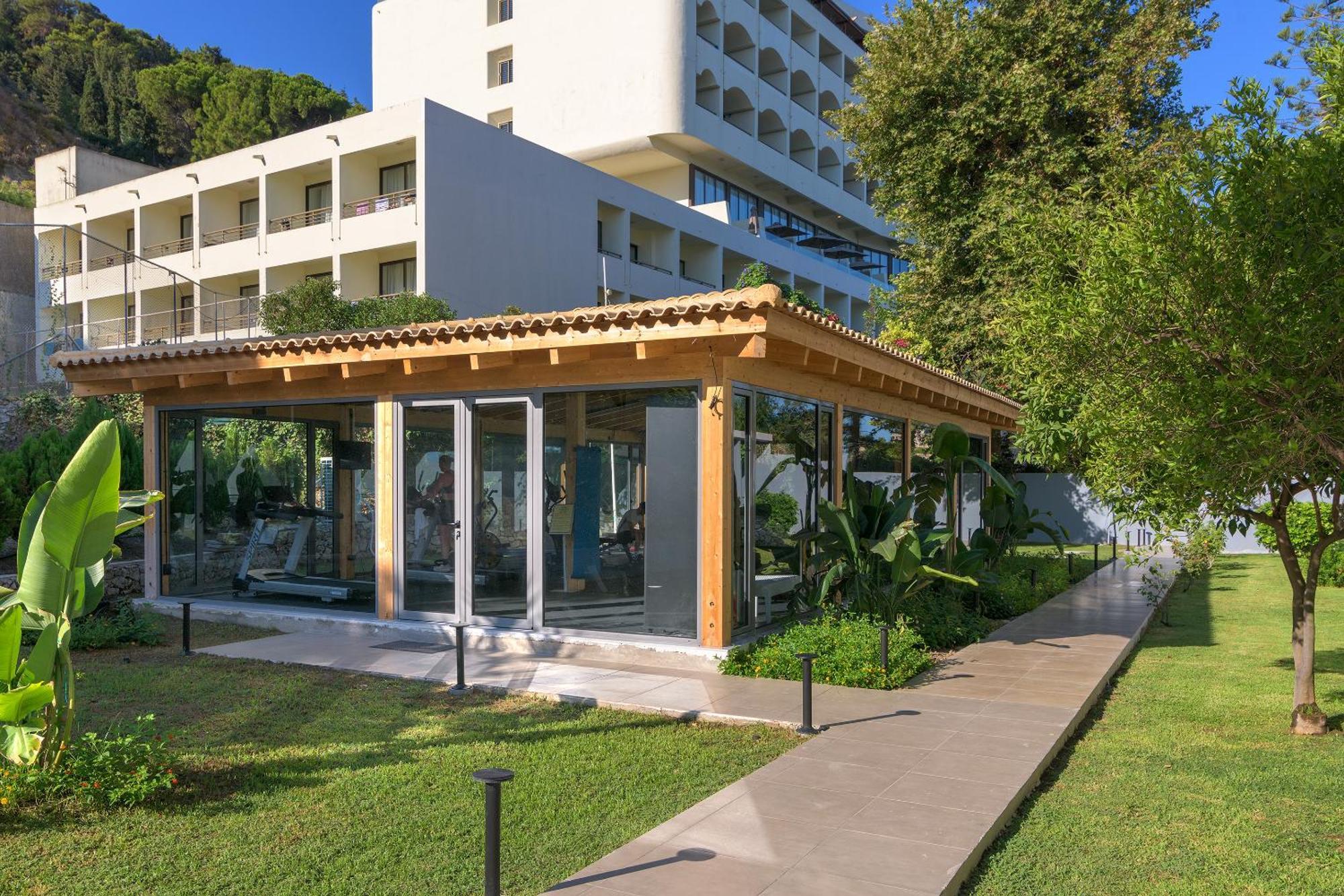Oceanis Beach Hotel Ixia  Exteriör bild