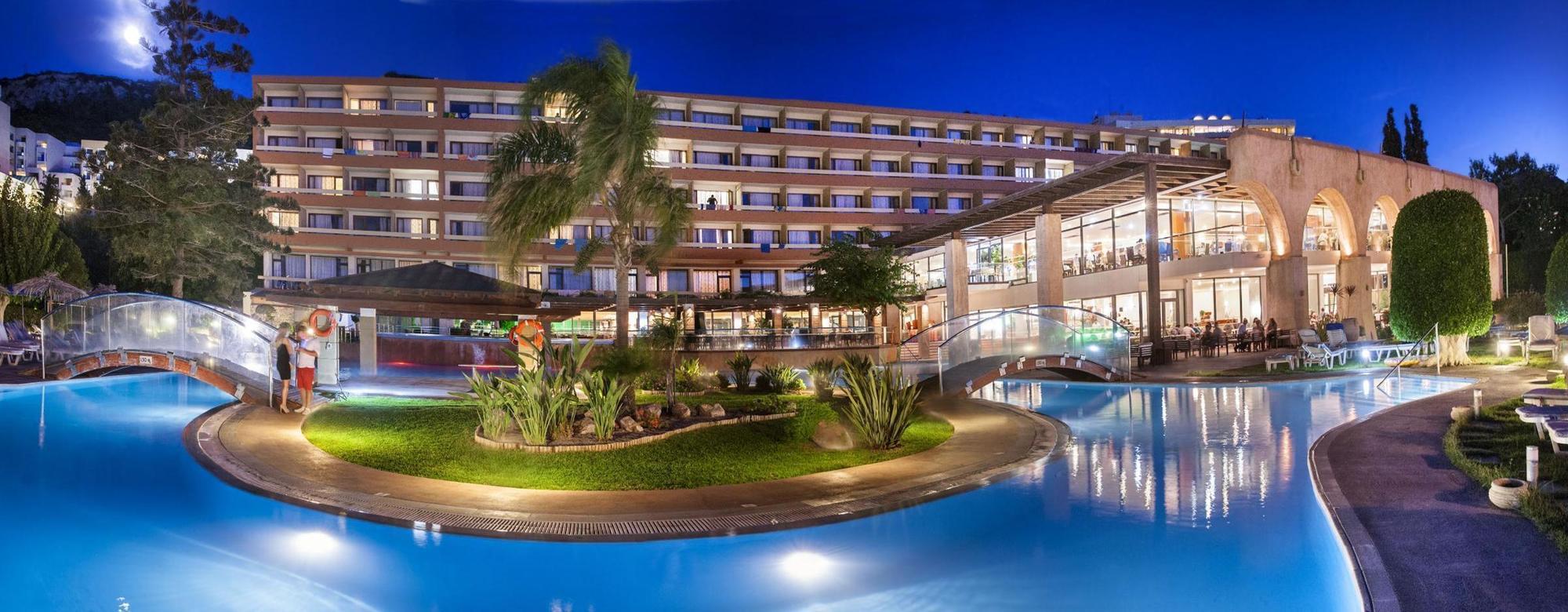 Oceanis Beach Hotel Ixia  Exteriör bild